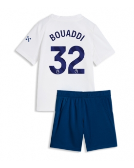 Billige Fotballdrakt Manchester City Ayyoub Bouaddi #32 Replika Tredjedraktsett Barn 2026-27 Kortermet (med bukser)